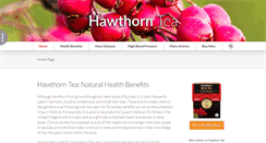 Desktop Screenshot of hawthorntea.net