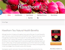 Tablet Screenshot of hawthorntea.net